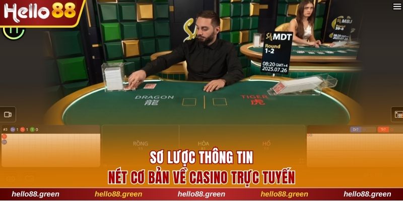 Giới thiệu sơ lược về casino trực tuyến Hello88