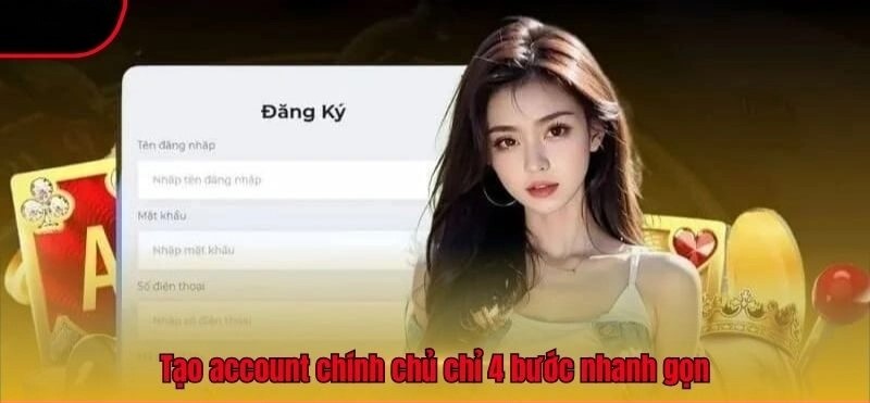 Thực hiện 3 bước đăng nhập để trải nghiệm cá cược ngay tức thì